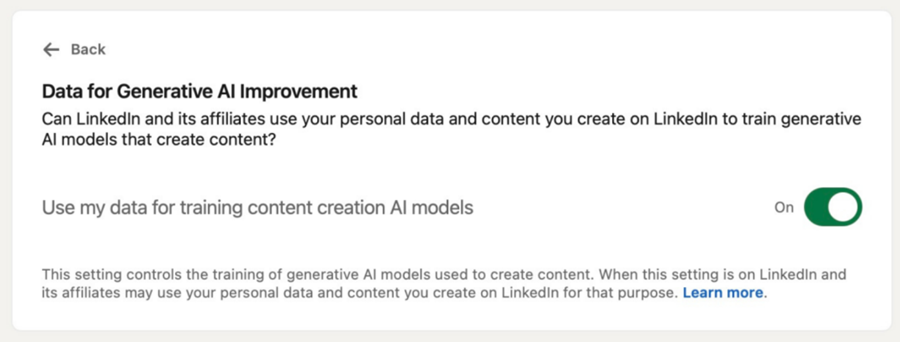 linkedin generative ai